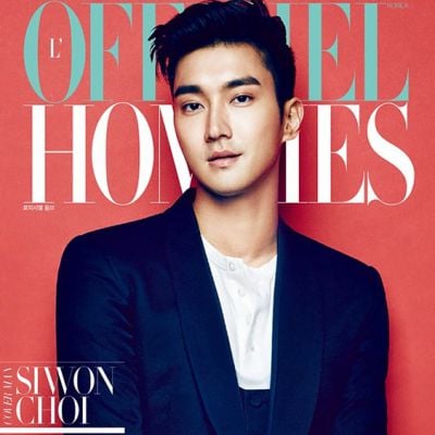 Siwon @ L’Officiel Hommes Korea July 2015