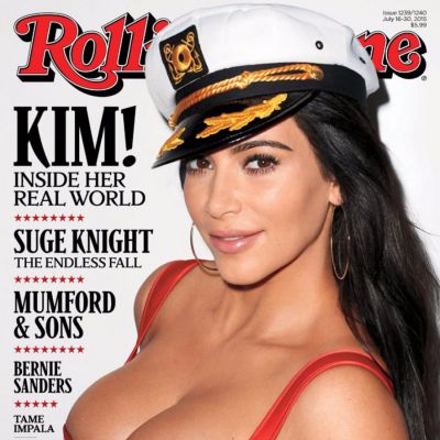 Kim Kardashian @ Rolling Stone Magazine July 2015