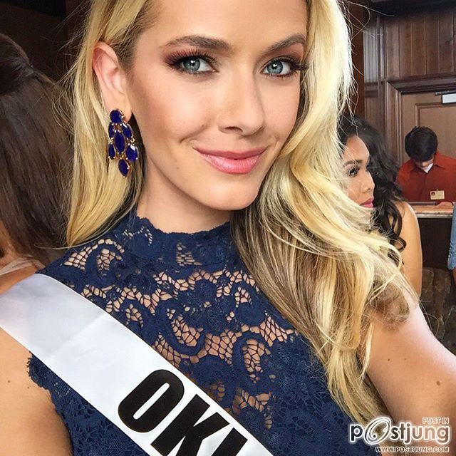 Olivia Jordan จากOklahoma คว้ำตำแหน่ง Miss USA 2015