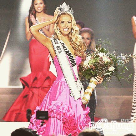 Olivia Jordan จากOklahoma คว้ำตำแหน่ง Miss USA 2015