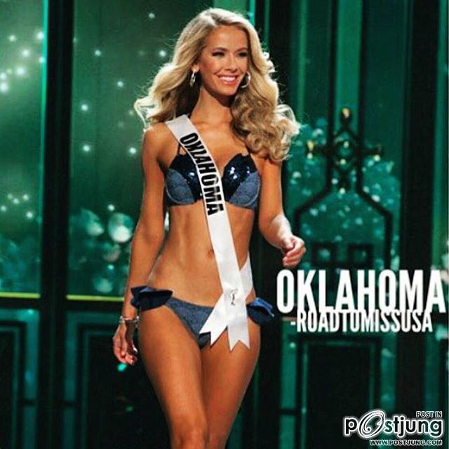 Olivia Jordan จากOklahoma คว้ำตำแหน่ง Miss USA 2015