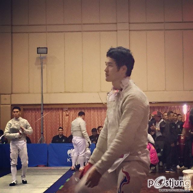 Checky_Fencer หนุ่มลูกครึ่ง ThaiFencer นักกีฬาฟันดาบ