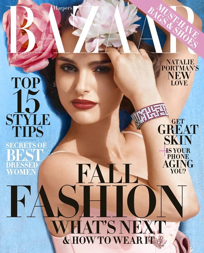 Natalie Portman @ Harper's Bazaar US August 2015
