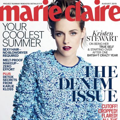 Kristen Stewart @ Marie Claire US August 2015