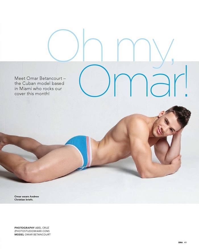 Omar Betancourt @ DNA Magazine no.186, 2015