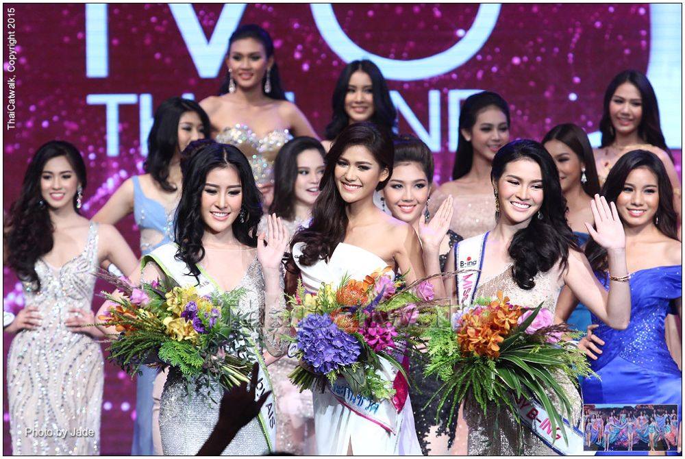"น้องแนท" สาวงามหน้าไทย คว้ามงกุฎ Miss Universe Thailand 2015 สวยสมมงคุณค่าที่คู่ควรไปจักวาล