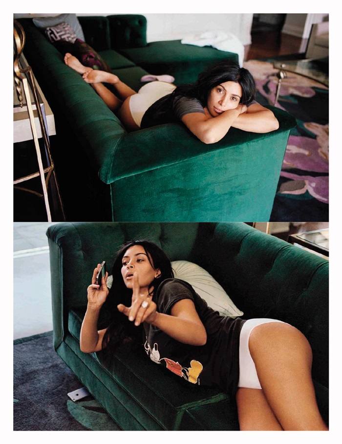 Kim Kardashian @ Vogue España August 2015