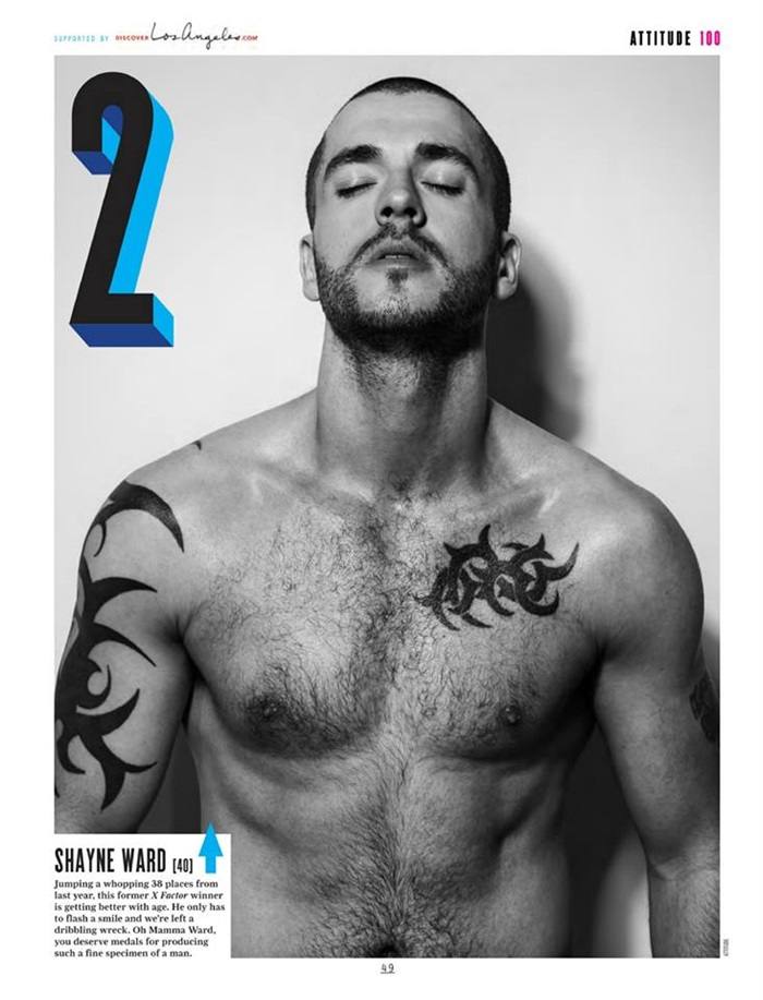 รวม 100 หนุ่มฮอต จากนิตยสาร Attitude UK 2014