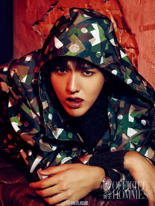 Kris Wu @ L'Officiel Hommes China August 2015