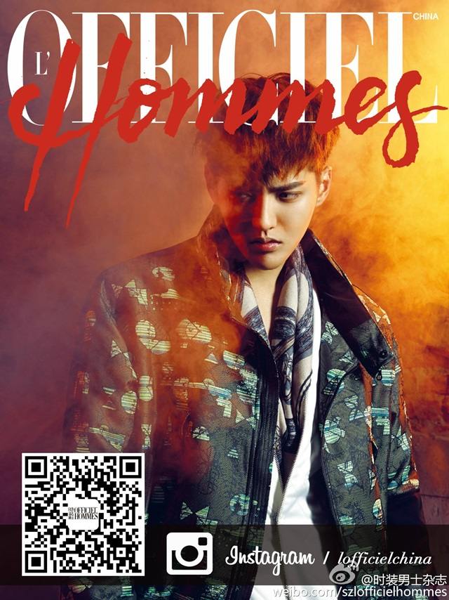 Kris Wu @ L'Officiel Hommes China August 2015