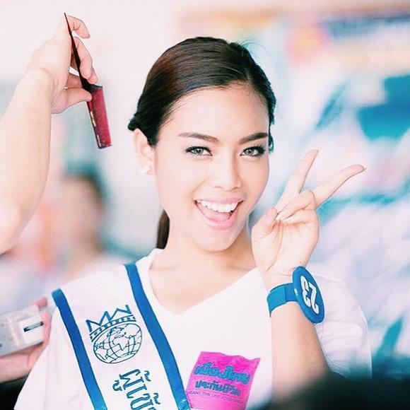 เฟร้นฟราย ธัญชนก MISS THAILAND WORLD 2015