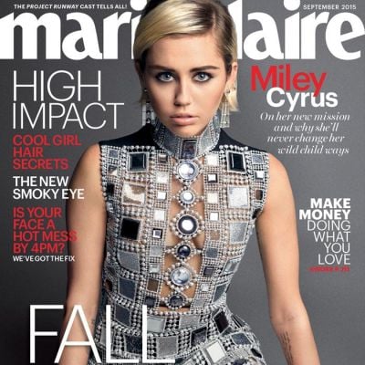 Miley Cyrus @ Marie Claire US September 2015