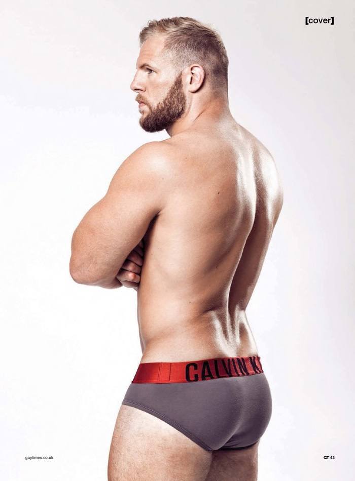 James Haskell @ Gay Times UK September 2015