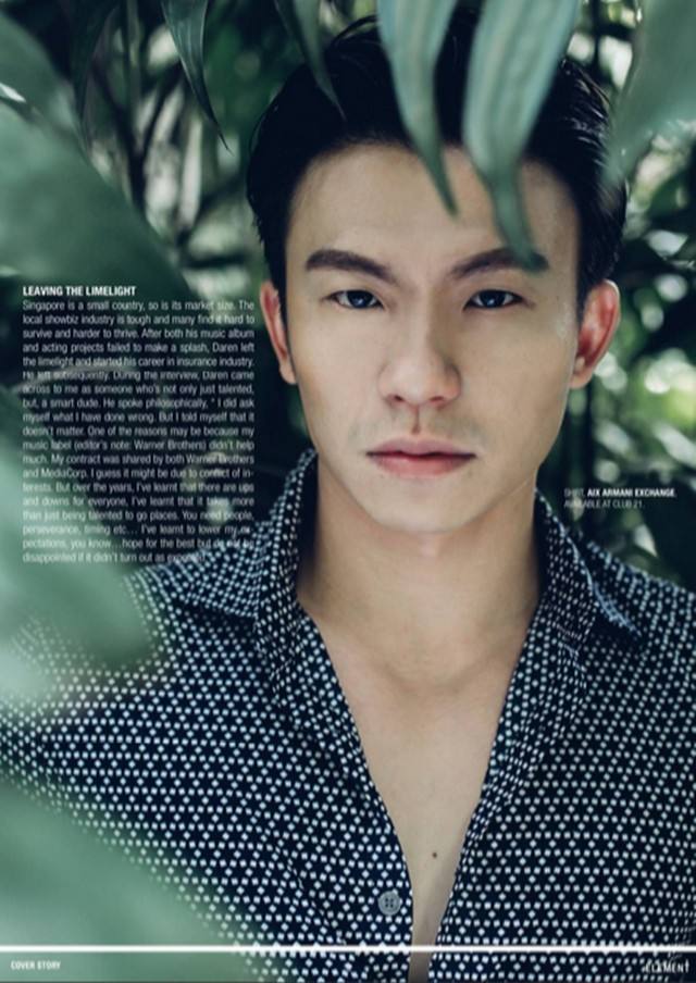 Daren Tan @ Element Magazine August 2015