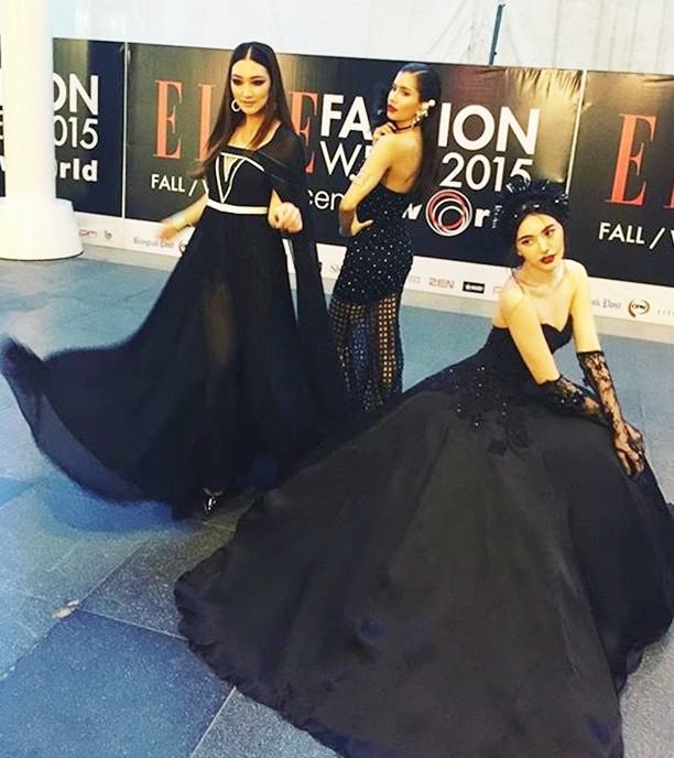 แพนเค้ก เขมนิจ หลากหลายสไตล์ ELLE FASHION WEEK 2015