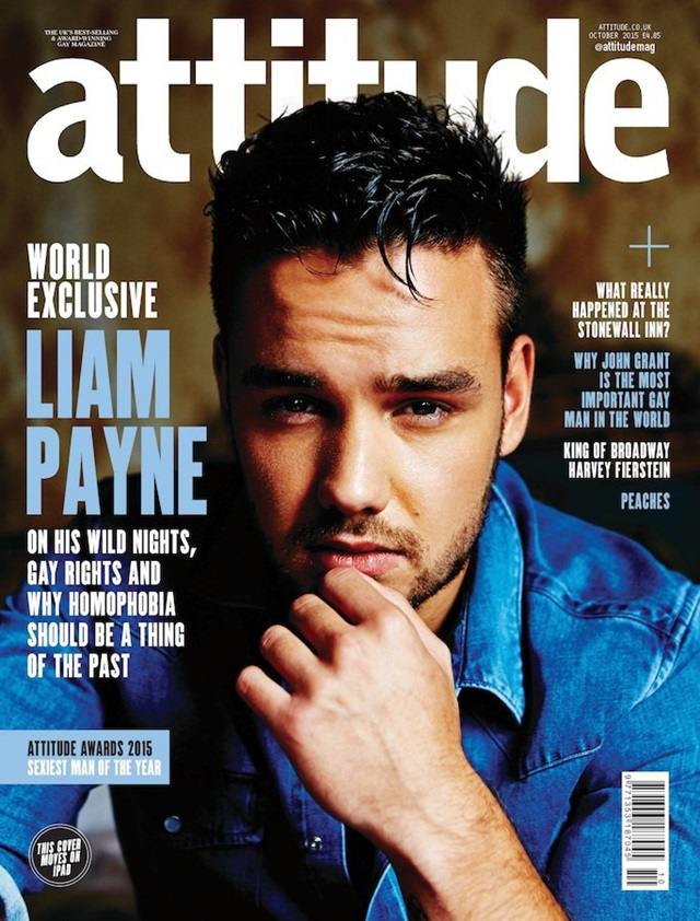 Liam Payne @ Attitude UK October 2015