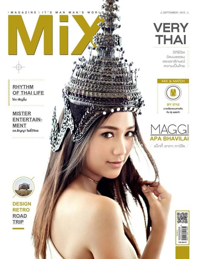 แม็กกี้-อาภา ภาวิไล @ MiX Magazine no.106 September 2015