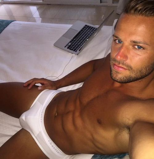 Hot guy in underwear 2