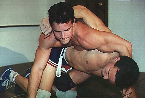 แฝดสุดหล่อ Wrestling twins  - Mark and Tony Rosano