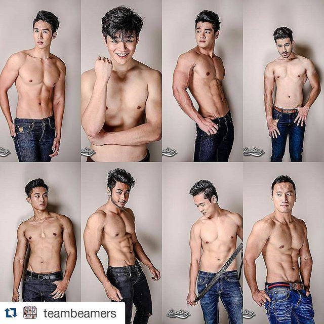 หนุ่มๆ Manhunt Singapore 2015