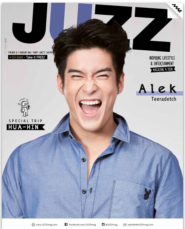 JUZZ Magazine Sep.-Oct.2015 อาเล็ก ธีรเดช