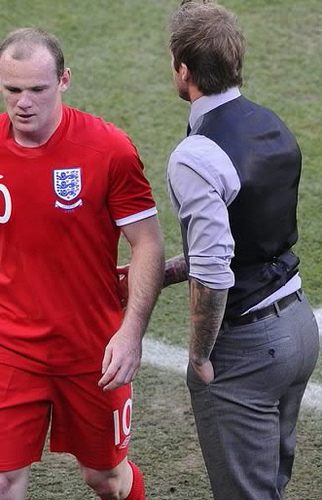 David Beckham มองด้านหลังยังเซ็กซี่