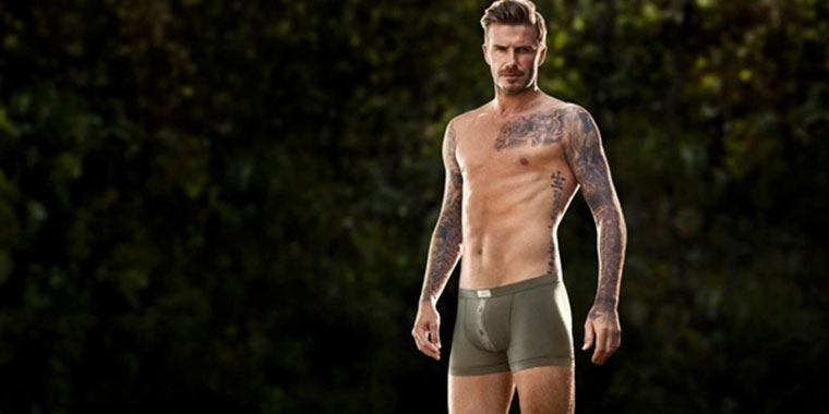 David Beckham มองด้านหลังยังเซ็กซี่