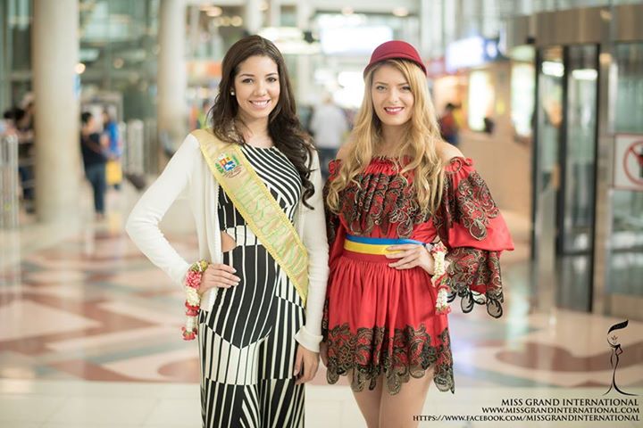 ผู้เข้าประกวด Miss Grand International 2015 จากนานาประเทศ ทยอยเดินทางถึงประเทศไทยแล้ว