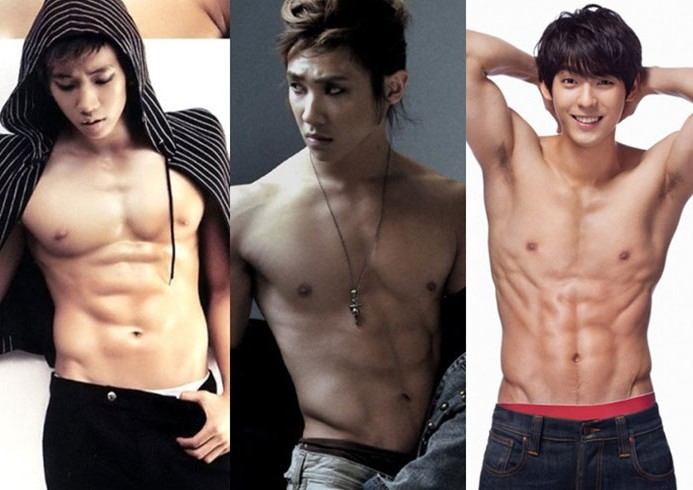 นักร้อง K-POP แดนกิมจิ โชว์ six pack ..!