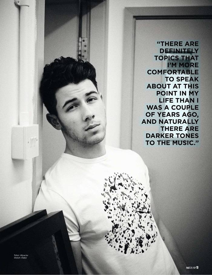 Nick Jonas @ Fault Magazine no.21 October 2015