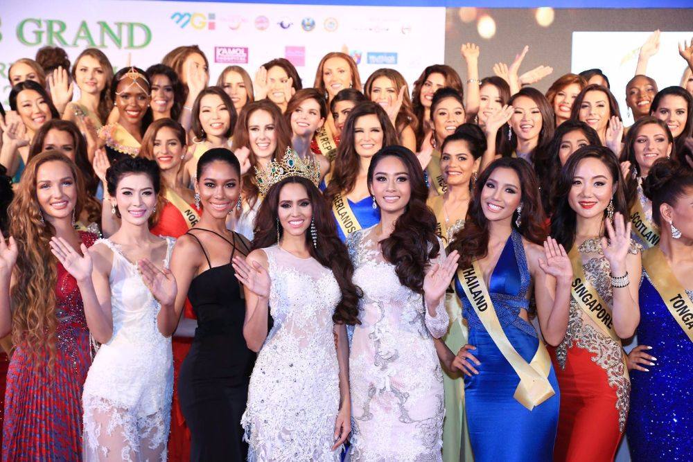 แถลงข่าวเปิดตัวผู้เข้าประกวด Miss Grand International 2015