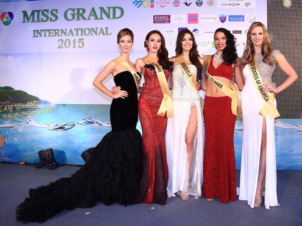แถลงข่าวเปิดตัวผู้เข้าประกวด Miss Grand International 2015