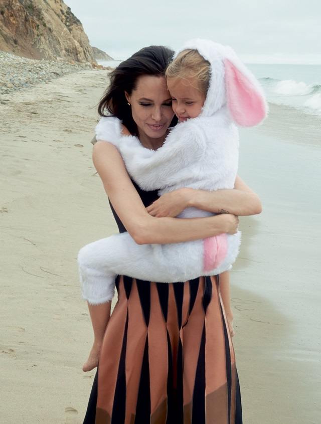 Angelina Jolie @ Vogue US November 2015