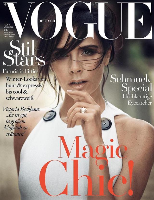 Victoria Beckham @ Vogue Germany November 2015