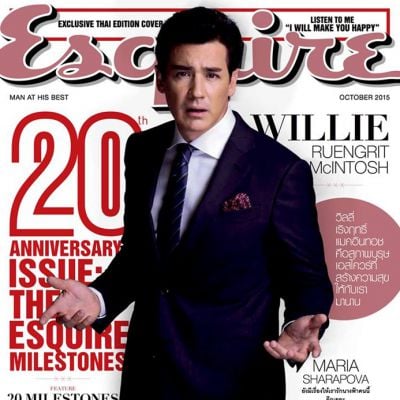 วิลลี่ เริงฤทธิ์ แมคอินทอช @ Esquire Thailand vol.21 no.10 October 2015