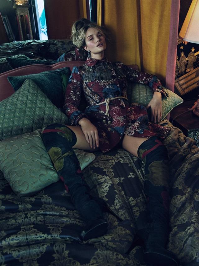 Rosie Huntington Whiteley @ Vogue Korea November 2015