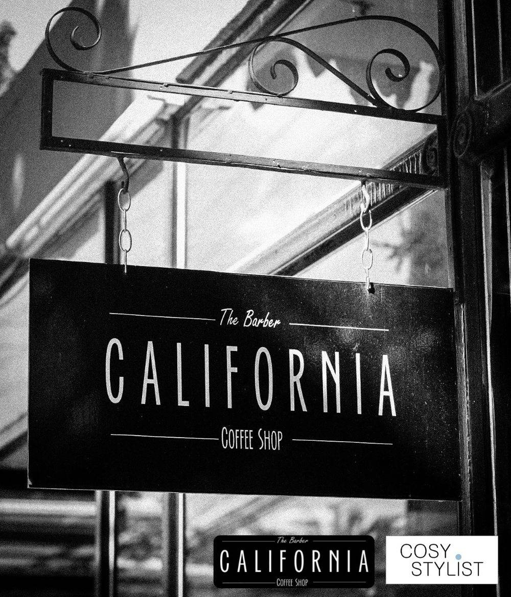 california barber & coffee shop at chiangmai