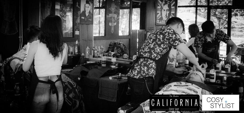 california barber & coffee shop at chiangmai