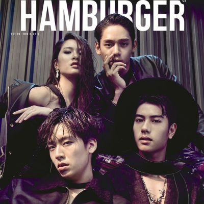 เงิน-บีม-เน๋ง & บุ๊ค (Olives) @ HAMBURGER vol.1 no.3 October-November 2015