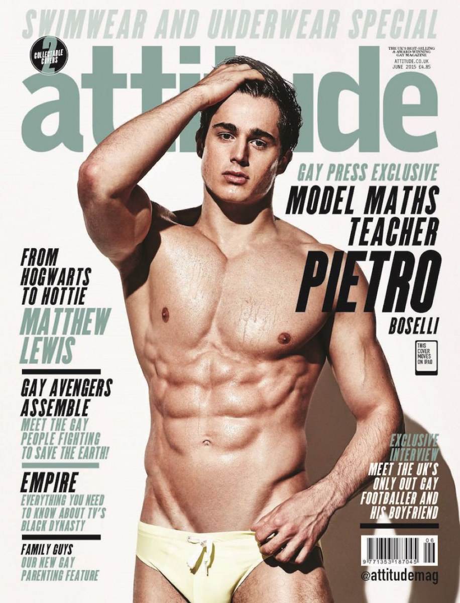 นายแบบ PIETRO BOSELLI แซ่บๆ On Attitude Cover!