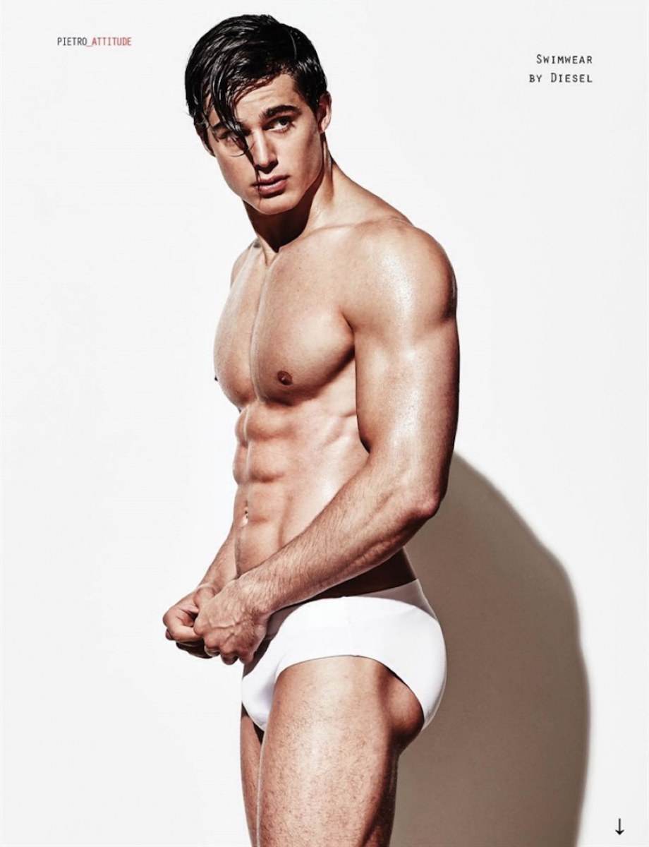 นายแบบ PIETRO BOSELLI แซ่บๆ On Attitude Cover!