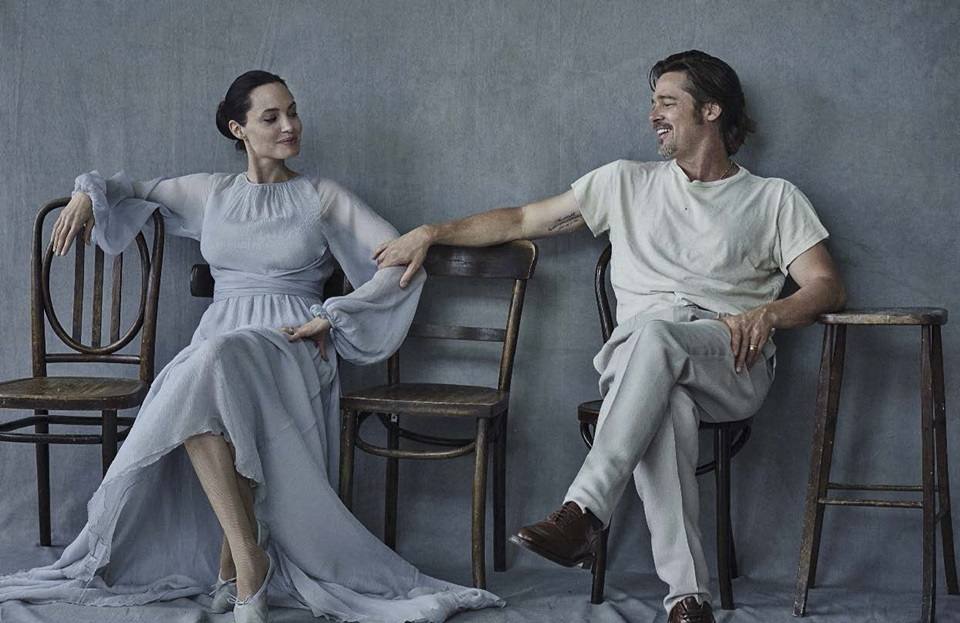 Angelina Jolie & Brad Pitt @ Vanity Fair Italia November 2015