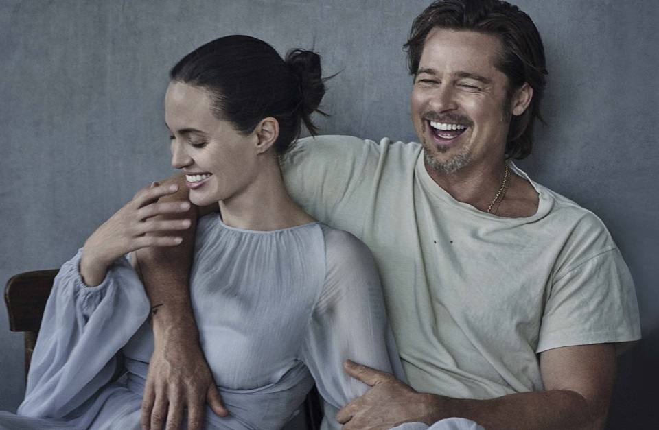 Angelina Jolie & Brad Pitt @ Vanity Fair Italia November 2015