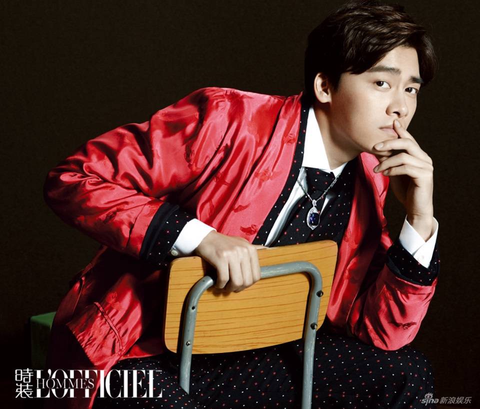 Li Yi Feng @ L'Officiel Hommes China November 2015