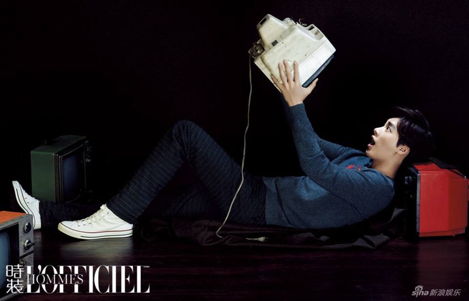 Li Yi Feng @ L'Officiel Hommes China November 2015