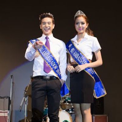 น้องตง & น้องโบว์ Miss & Mr. Bu Ambassador 2015