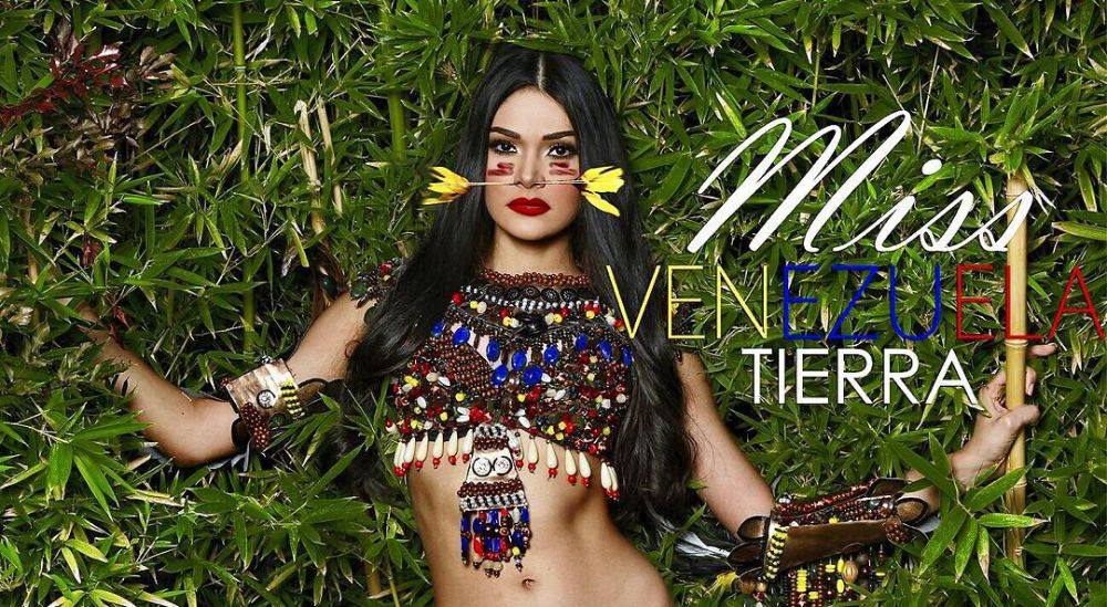 ตัวแทน Venezuela ในเวที Miss Earth 2015 สูง 183 ซม.
