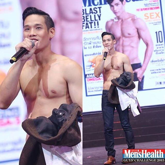 12นายแบบไทยสุดแซ่บ จากงาน Men's Health Guys' Challenge 2015