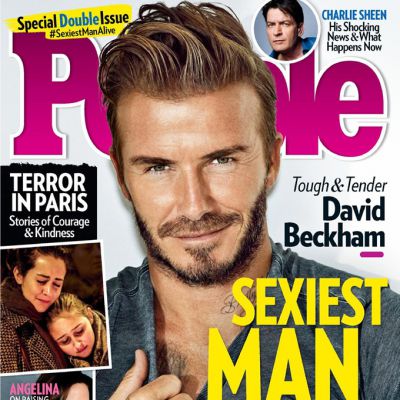 David Beckham @ People Magazine November 2015