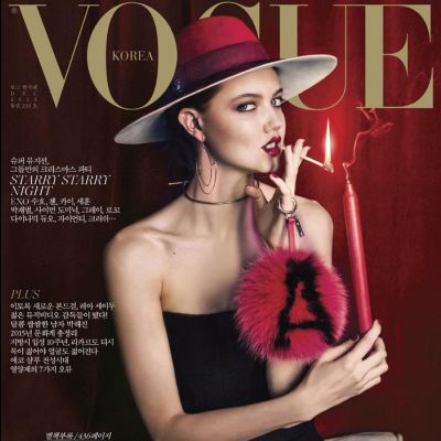 Lindsey Wixson @ Vogue Korea December 2015